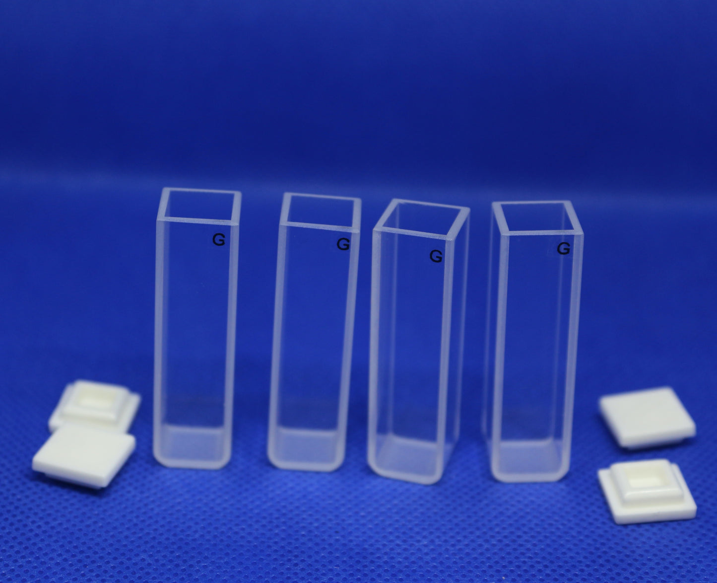 Fluorescence Glass Cuvette Cells (Set of 4 Pcs)